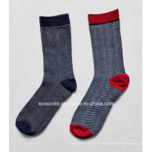 Chaussettes hautes en coton pour femmes